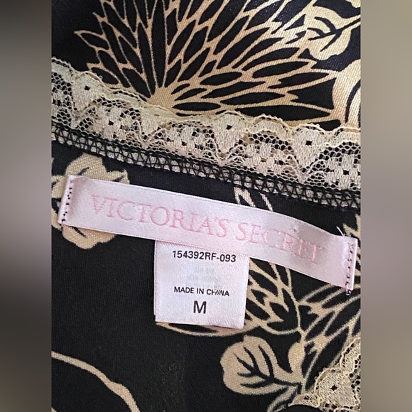 NEW Victoria’s Secret La SENZA 2-pc Lingerie Top and Panty Black and Gold M / S - Picture 8 of 11